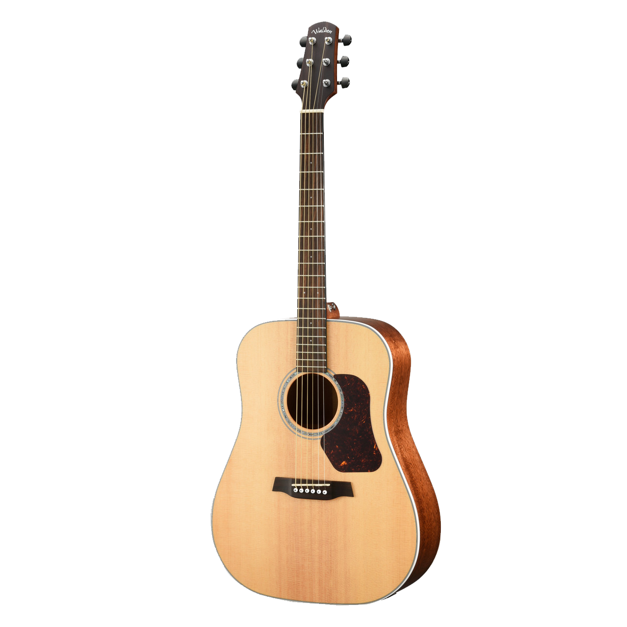 Walden D740E Natura All-Solid Sitka-Mahogany Dreadnought Acoustic-Electric - Satin Natural (D740E/W) | Musician Madness