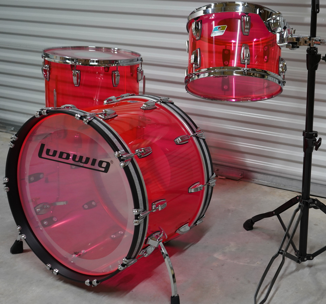 ludwig vistalite pink