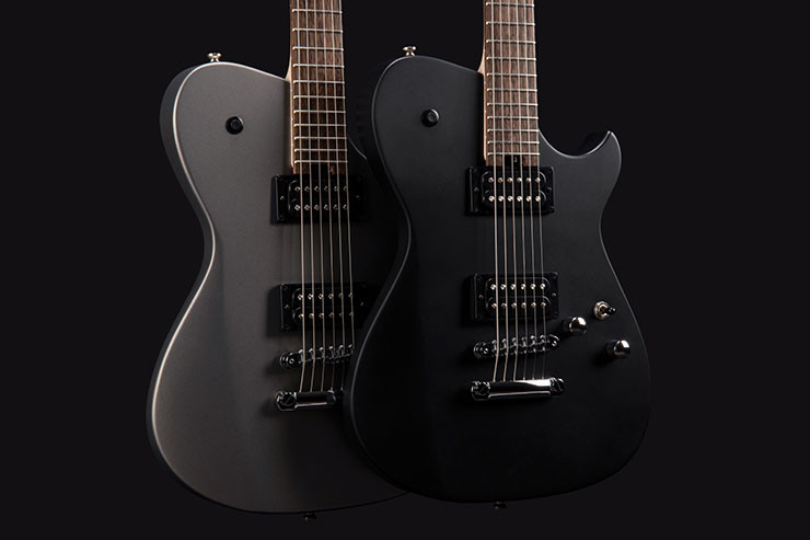 Manson Guitar Works Meta Series MBM-1 Matthew Bellamy Signature Guitar – Satin Black finish, sleek contoured body, powerful Manson pickups, and signature tone inspired by Muse’s frontman