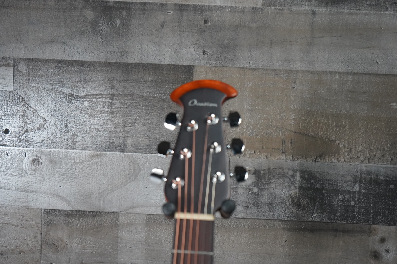 Ovation CE44-RRB-G Celebrity Reverse Red Burst Mid Bowl Acoustic Guitar