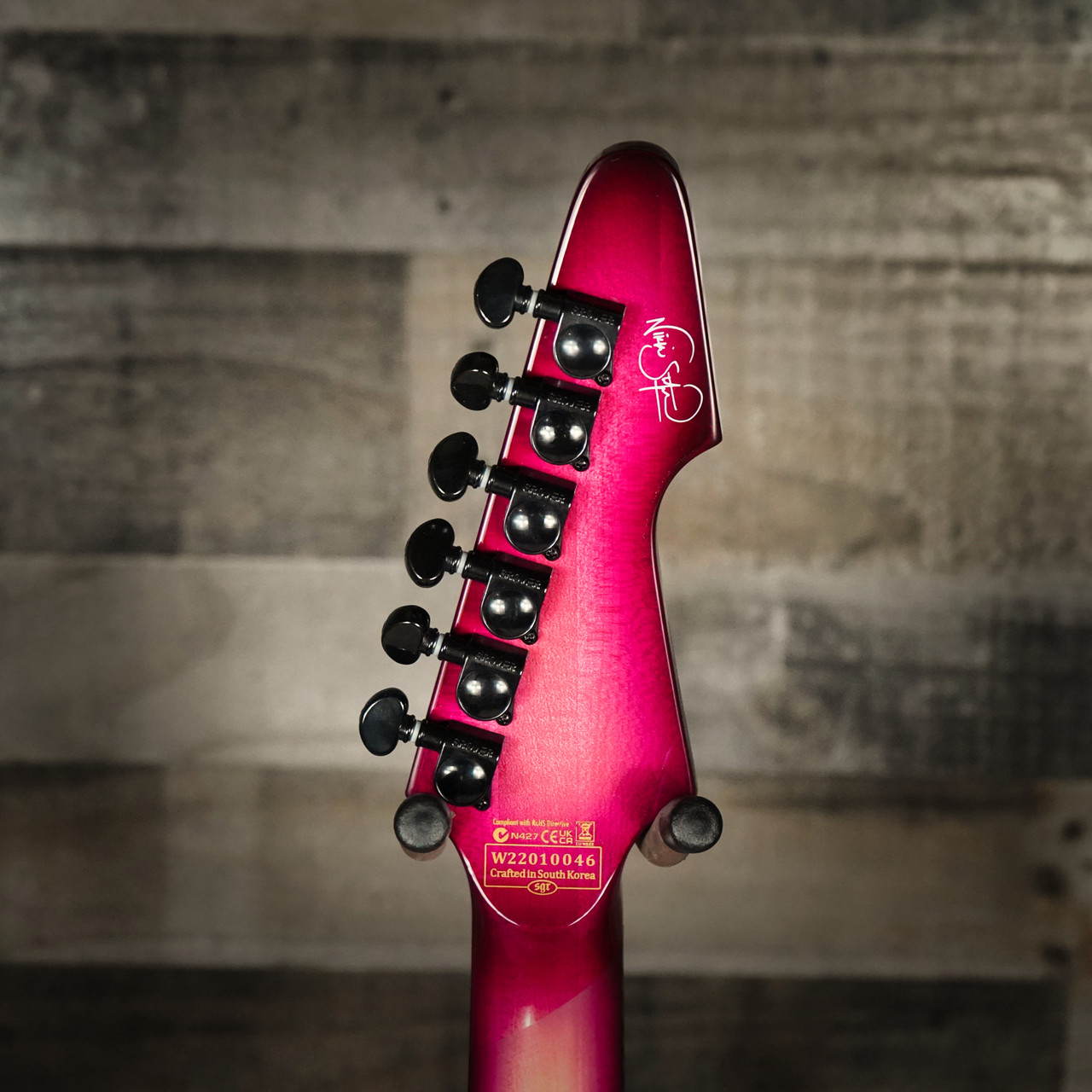 Schecter Nikki Stringfield A-6 FR S Electric Guitar - Maiden Mist