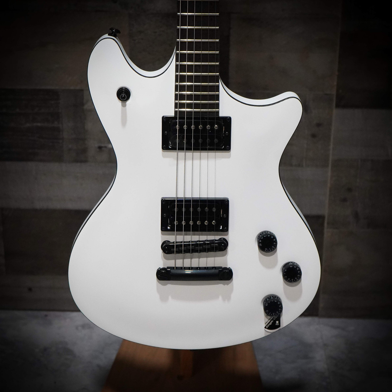 Schecter Jerry Horton Tempest Electric Guitar - Satin White (358) | Musician Madness