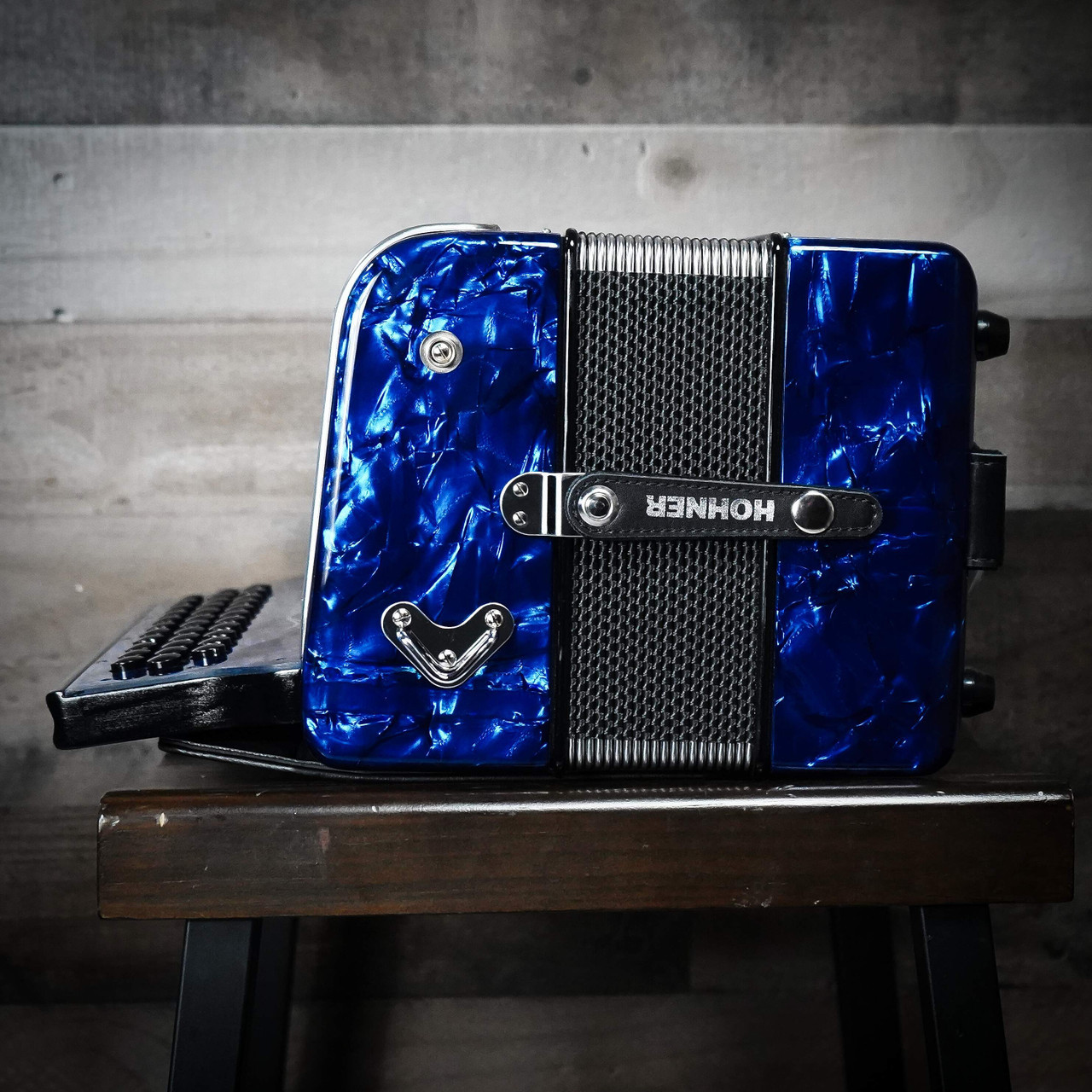 Hohner Corona II XTREME GCF - Pearl Dark Blue B-Stock (CXGBL) | Musician Madness