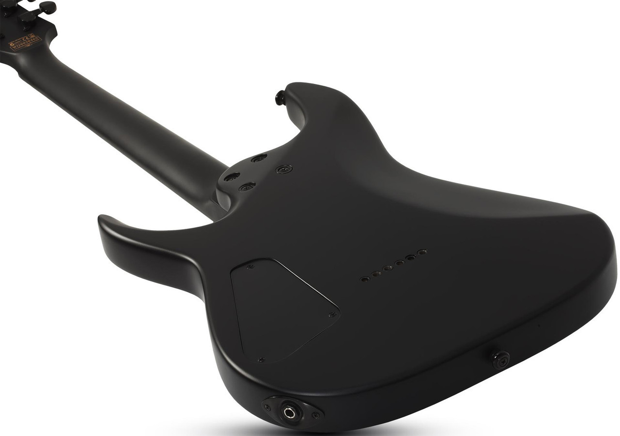 Schecter Damien 6 Electric Guitar - Platinum Black B-Stock (2470