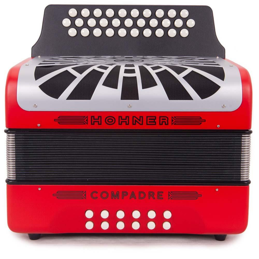 Hohner Compadre GCF -Red with Gig Bag (COGR-N)|Musician Madness