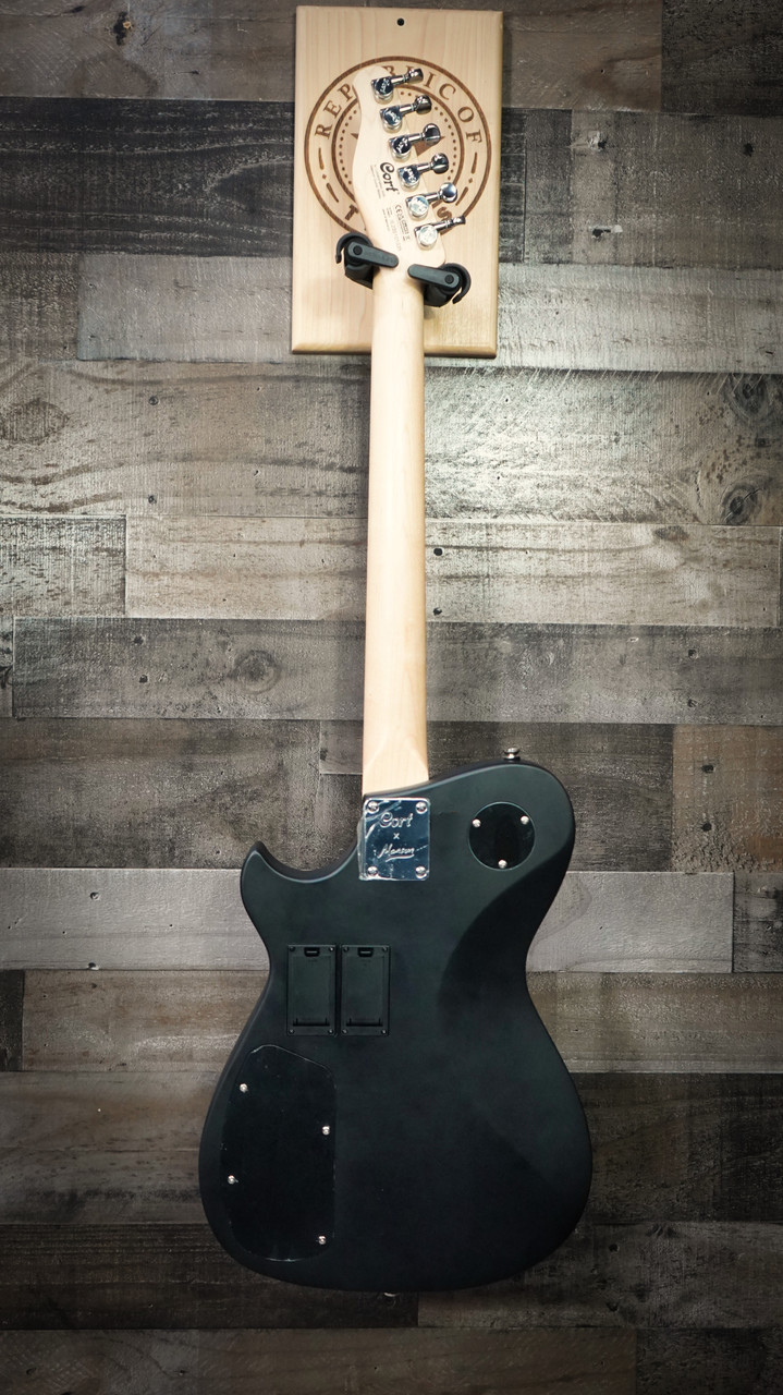 Cort Manson MBM-1, Cort Manson Custom, Kaoss Pad Guitar, Sustainiac Guitar, Satin Black Electric Guitar, Cort Manson MBM1 Custom, Manson Collaboration, Matt Bellamy Guitar, Cort Signature Guitar, Musician Madness Guitar