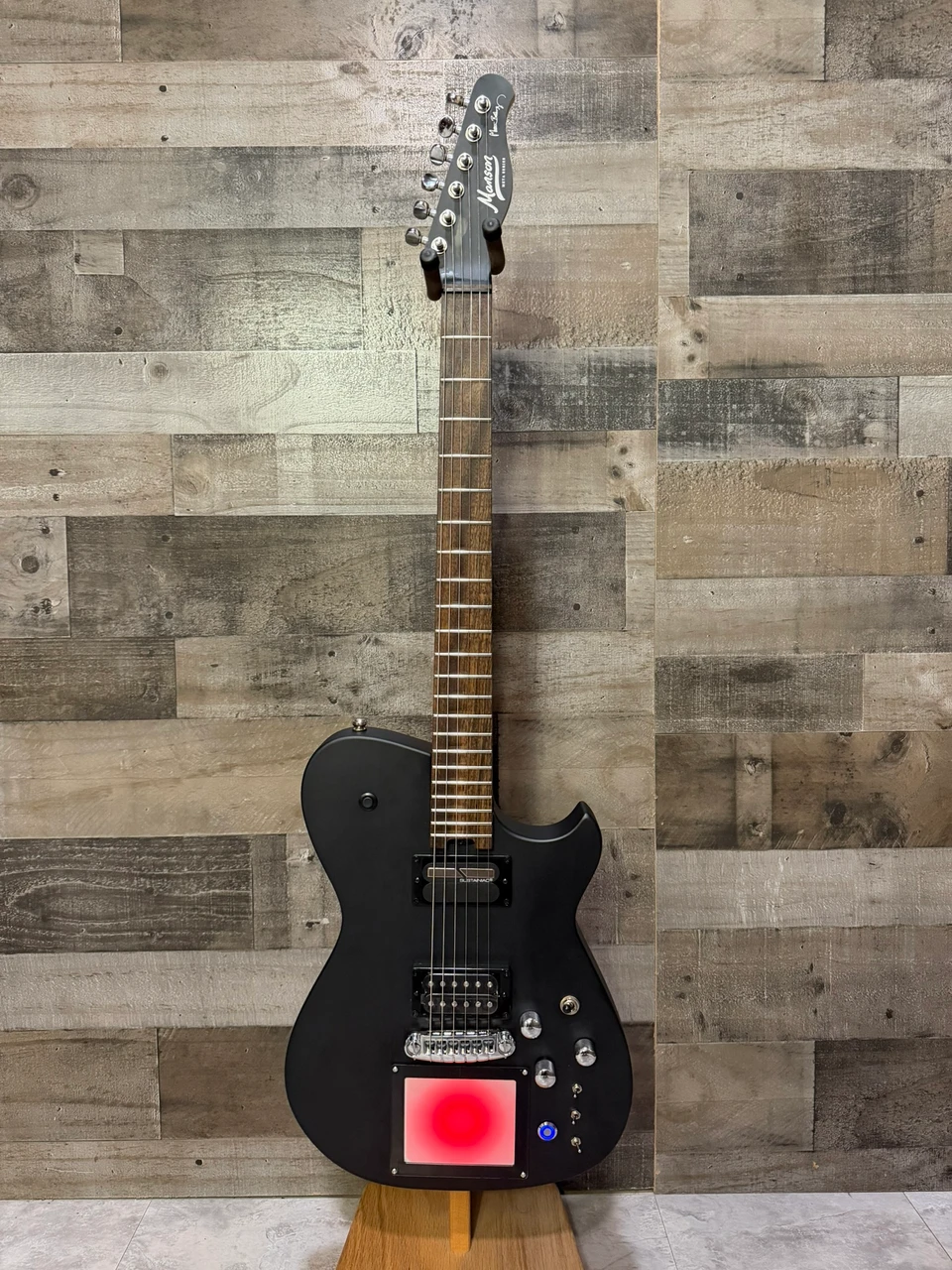 Cort Manson MBM-2, Cort Manson Custom, Kaoss Pad Guitar, Sustainiac Guitar, Satin Black Electric Guitar, Cort Manson MBM2 Custom, Manson Collaboration, Matt Bellamy Guitar, Cort Signature Guitar, Musician Madness Guitar