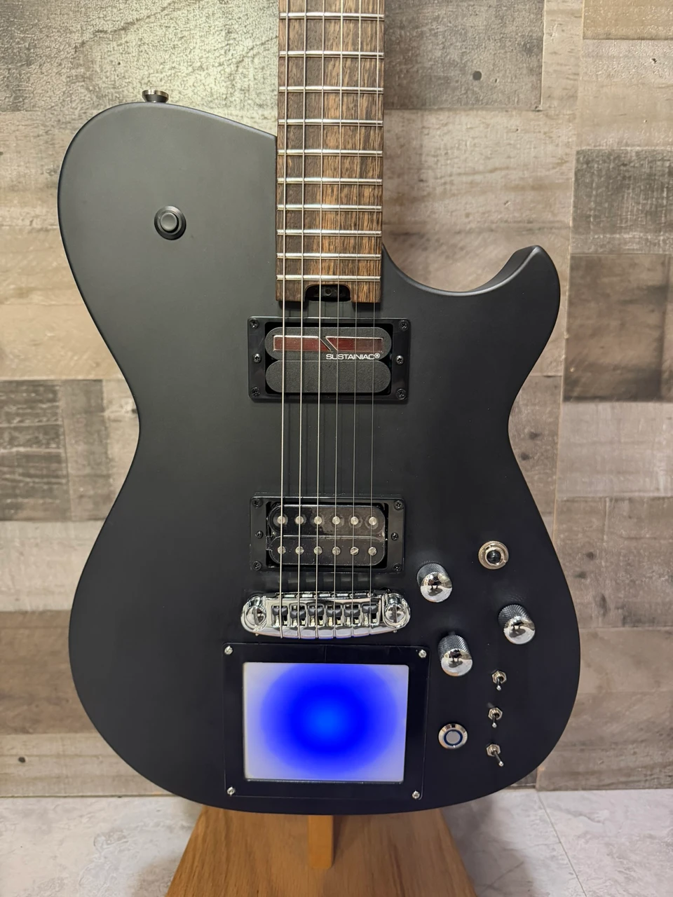 Cort Manson MBM-2, Cort Manson Custom, Kaoss Pad Guitar, Sustainiac Guitar, Satin Black Electric Guitar, Cort Manson MBM2 Custom, Manson Collaboration, Matt Bellamy Guitar, Cort Signature Guitar, Musician Madness Guitar