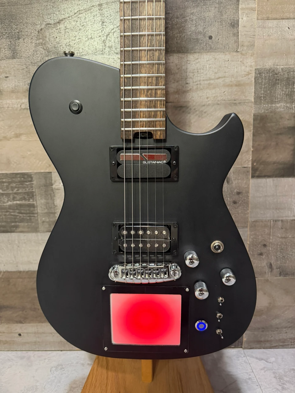 Cort Manson MBM-2, Cort Manson Custom, Kaoss Pad Guitar, Sustainiac Guitar, Satin Black Electric Guitar, Cort Manson MBM2 Custom, Manson Collaboration, Matt Bellamy Guitar, Cort Signature Guitar, Musician Madness Guitar