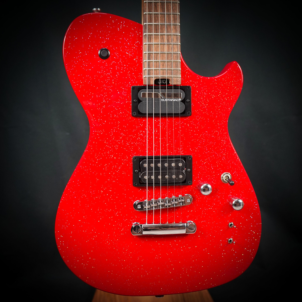 Cort Manson Matt Bellamy Electric Guitar – Red Santa w/ Sustainiac