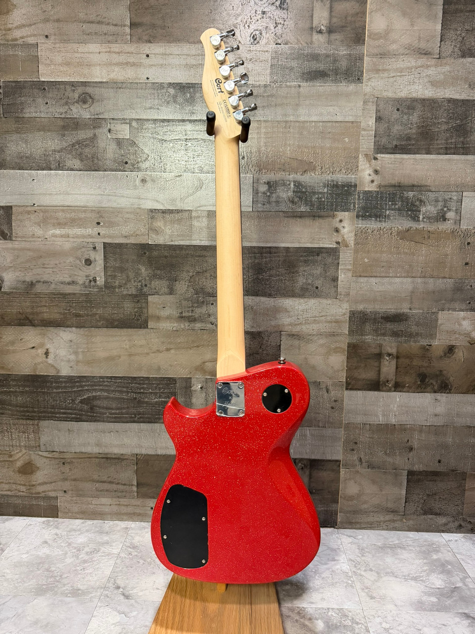 Cort Manson MBM-2 Matt Bellamy  Electric Guitar w/ Sustainiac - Red Sparkle | Musician Madness