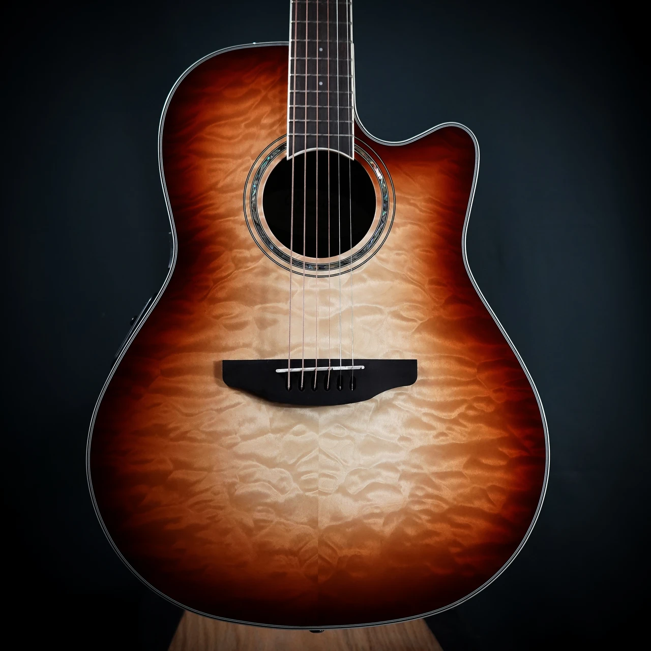 Ovation Celebrity Traditional Plus Acoustic-Electric Guitar CS24X-7C - Cognac Burst Gloss - Open Box | Musician Madness