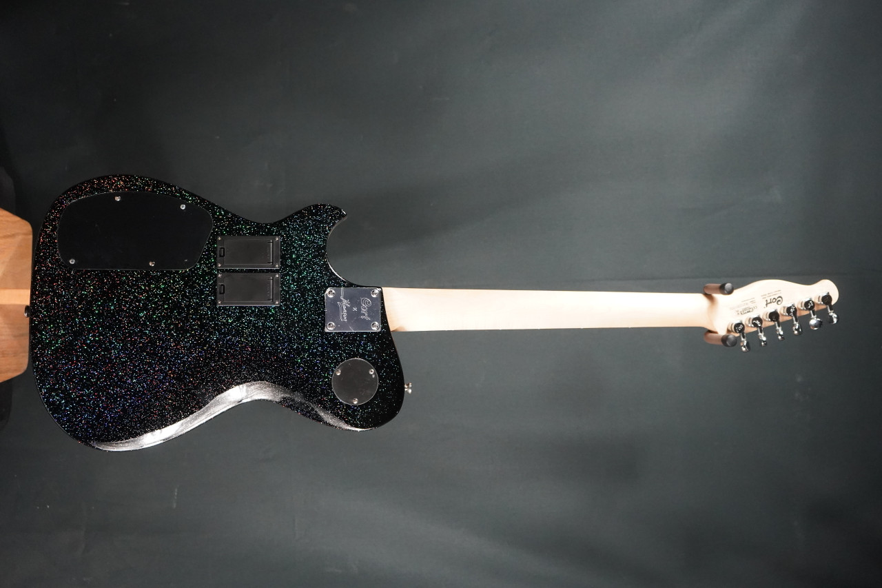 Cort/Manson Matt Bellamy MBM1 Black Nebula w/XY Pad and Sustainiac