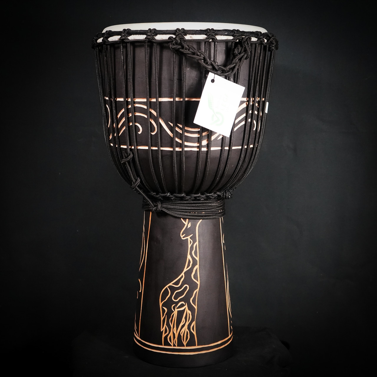 Toca Limited Edition design Giraffe Djembe Large 