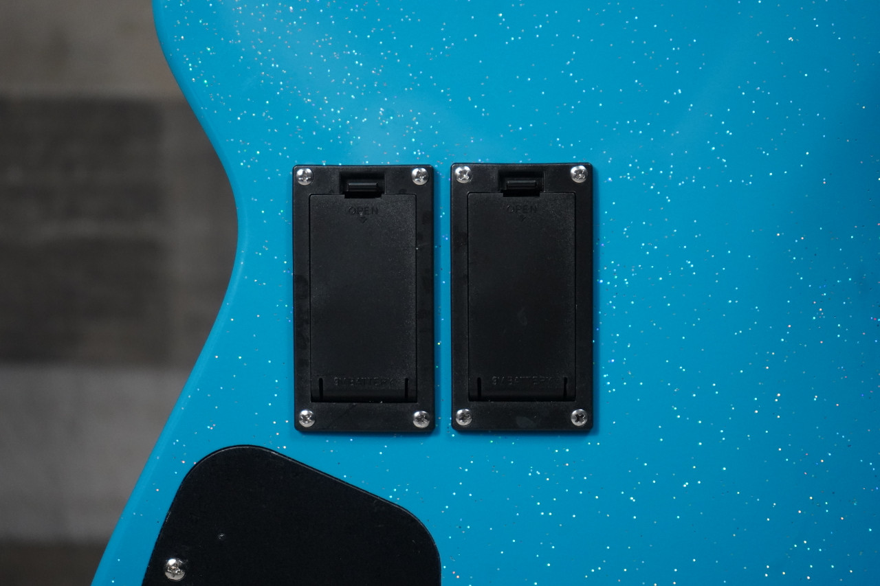 Cort MBM-2 Manson Electric Guitar w/ Kaoss Pad and Sustainiac Electric Guitar w/ Hard Case - Crystal Lake | Musician Madness