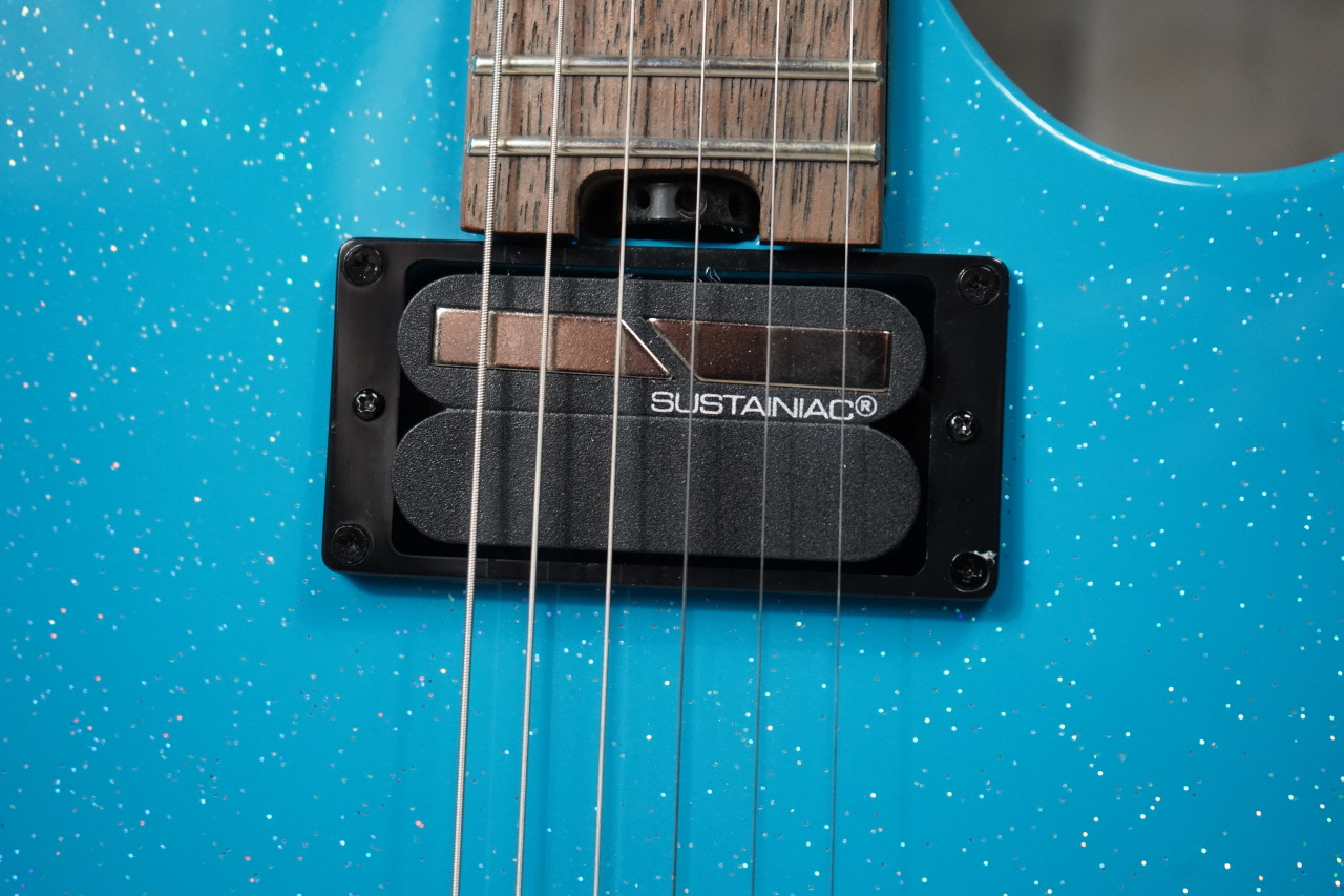 Cort MBM-2 Manson Electric Guitar w/ Kaoss Pad and Sustainiac Electric Guitar w/ Hard Case - Crystal Lake