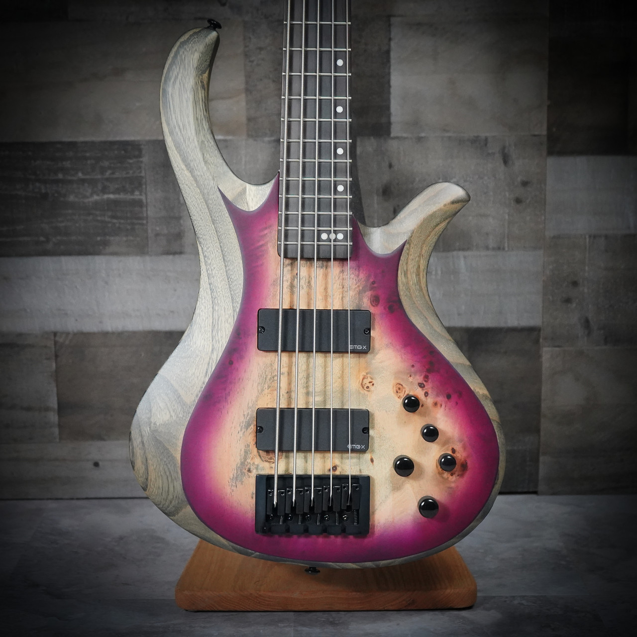 Schecter Diamond Series Riot 5 Bass Satin Aurora Burst RIOT-5-SARB Model #  1452 (B-Stock)