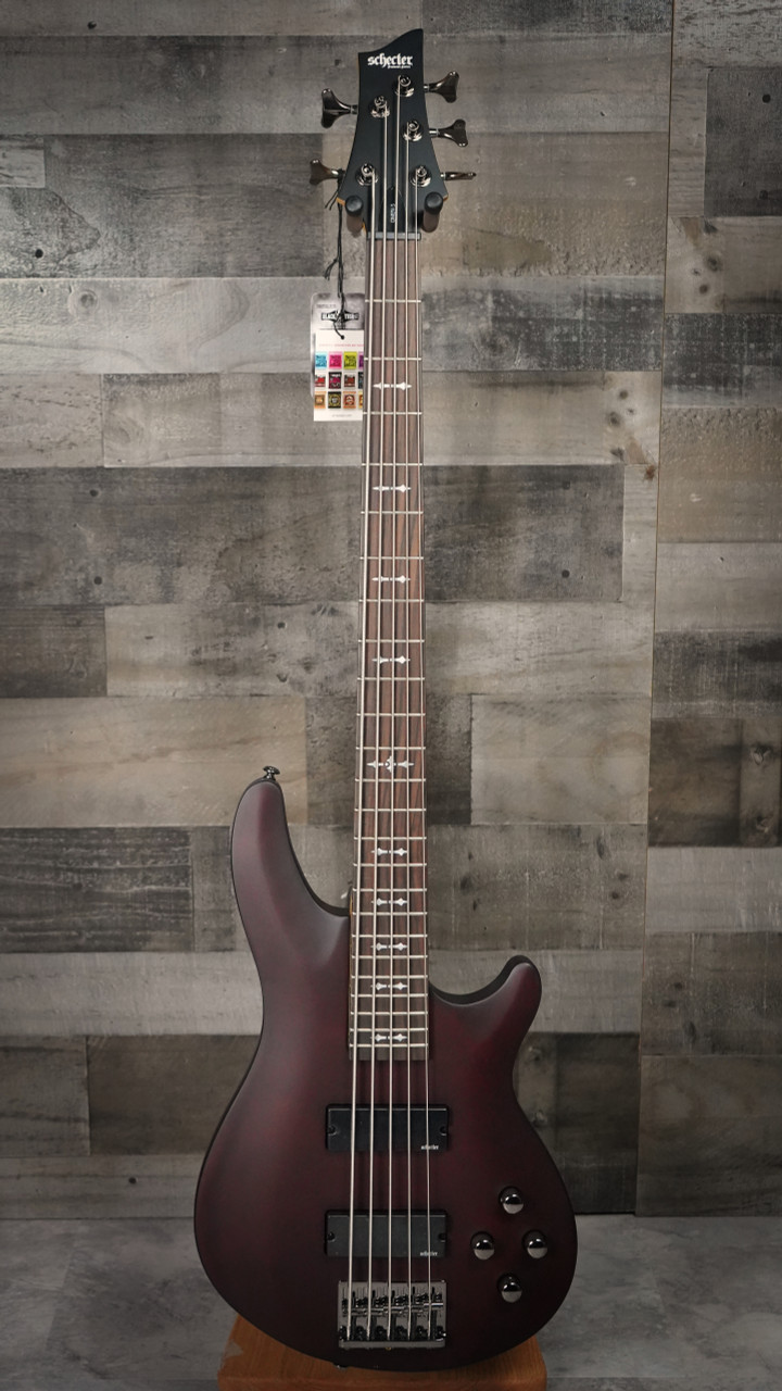 Schecter Omen-5 Walnut Satin (WSN) - Musician Madness