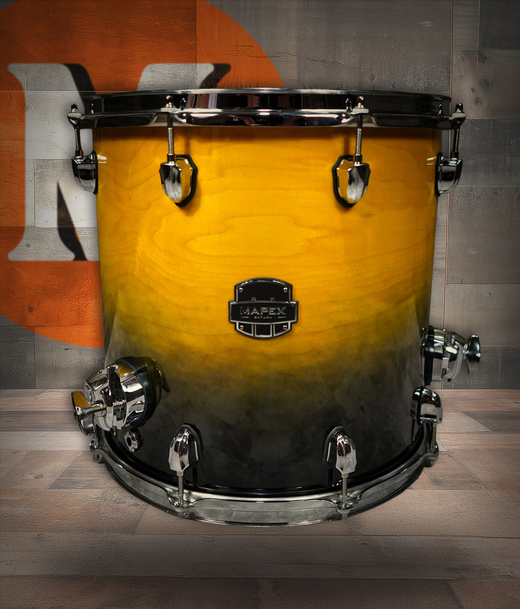 Mapex Saturn 14x14 Floor Tom - Sulphur Fade (SRF1414UJ)