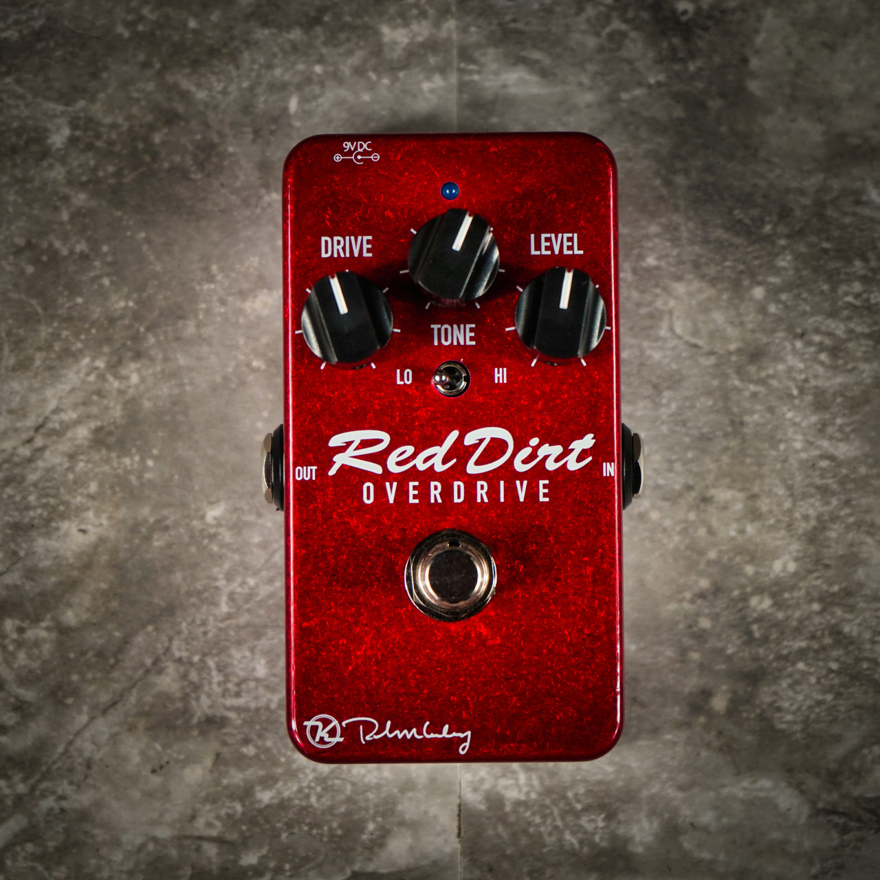 red overdrive pedal