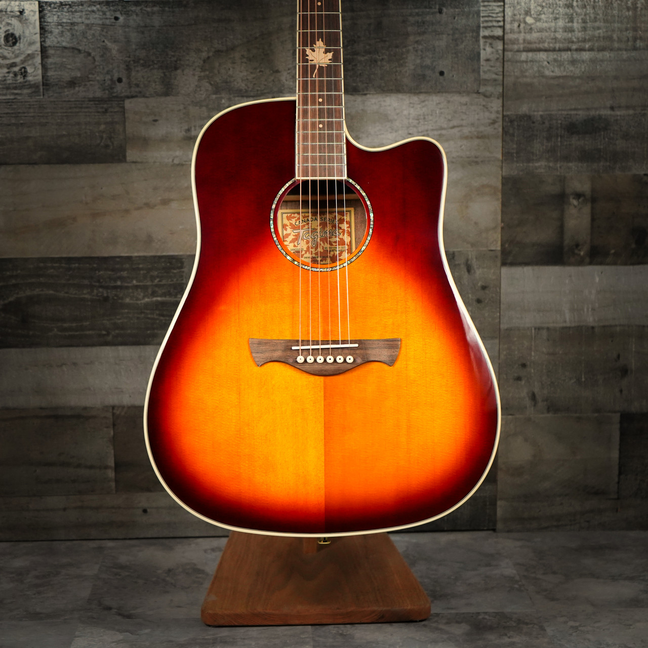 Tagima Vancouver Acoustic Guitar - Cherry Burst (Vancouver)