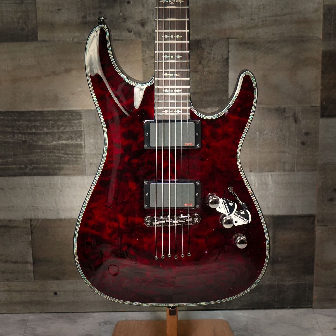 Schecter Hellraiser C-1 Electric Guitar - Black Cherry (1788