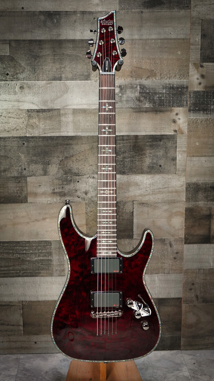 Schecter Hellraiser C-1 Electric Guitar - Black Cherry (1788