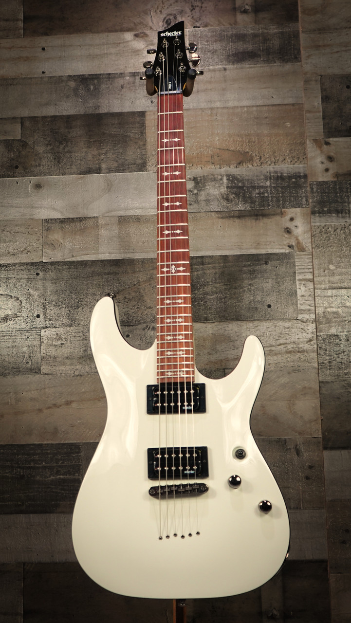 Schecter Omen-6 Electric Guitar - Vintage White B-Stock (2061