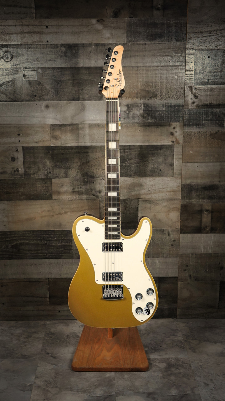 Schecter PT Fastback Electric Guitar - Gold Top (2147) | Musician
