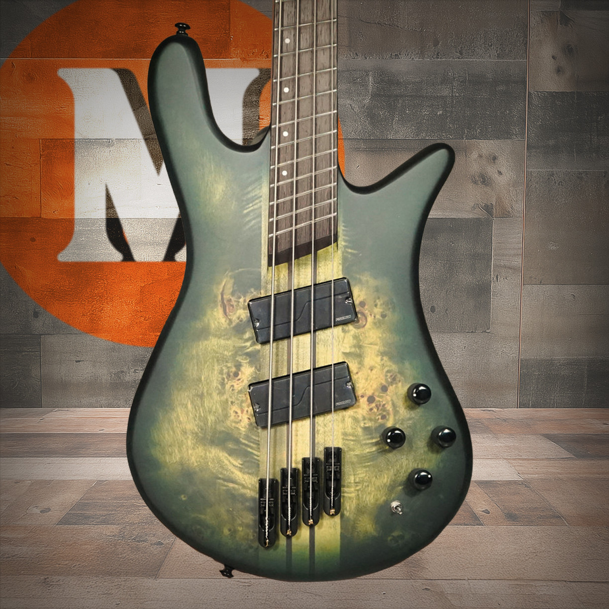 Spector NS Dimension 4 Bass Guitar - Haunted Moss Matte | Musician Madness