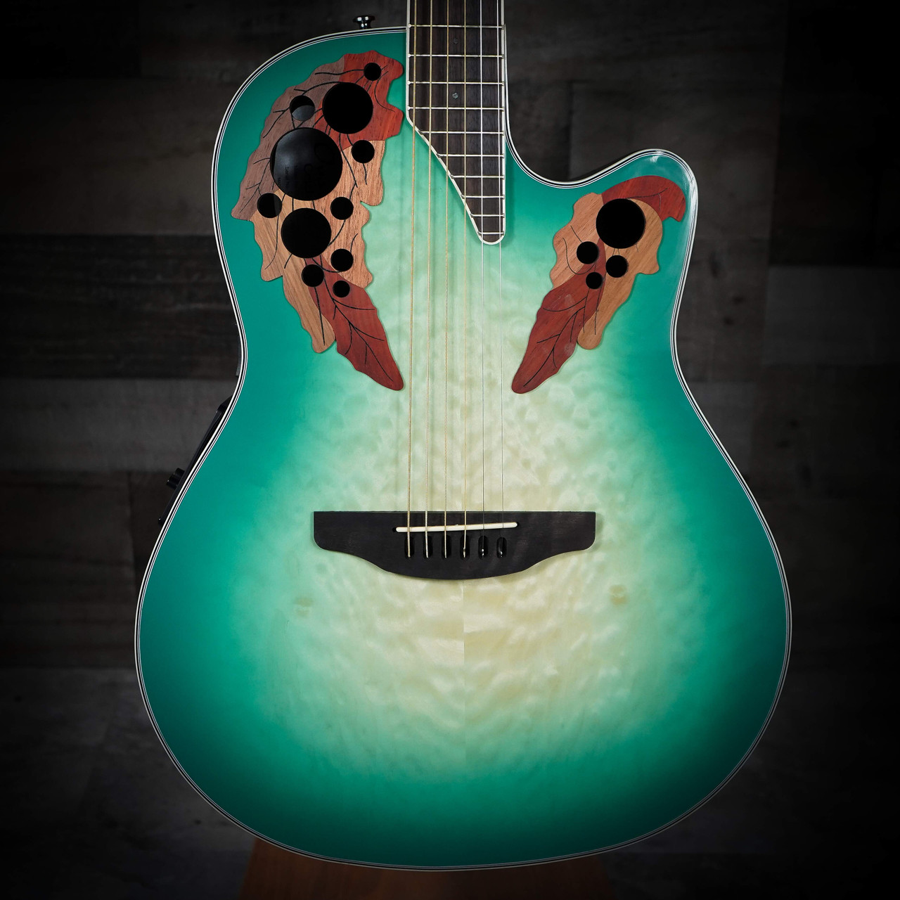 Ovation Celebrity Elite Mintburst w/HyVibe Unit Installed | Musician Madness