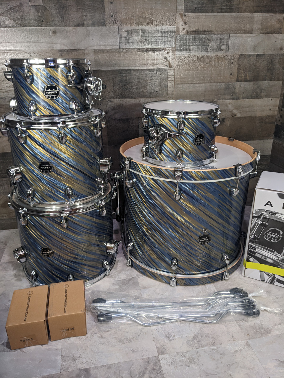 Mapex Armory Marine Spiral 6 Piece Drum Shell Pack 