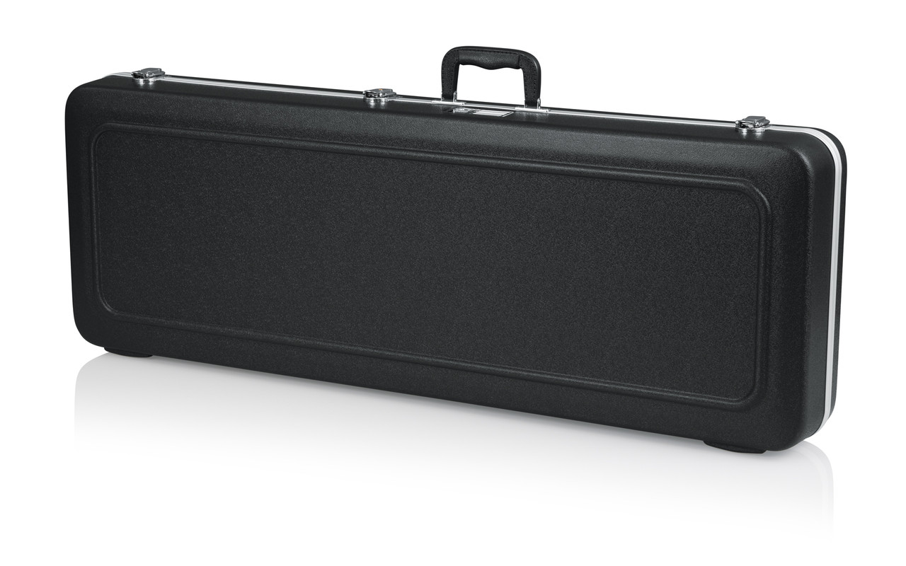 Gator GC-ELECTRIC-LED Deluxe Molded Electric Guitar Case (GC-ELECTRIC-LED) featuring a durable ABS exterior, plush padded interior, heavy-duty latches, and built-in LED lighting for safe nighttime access and superior instrument protection.