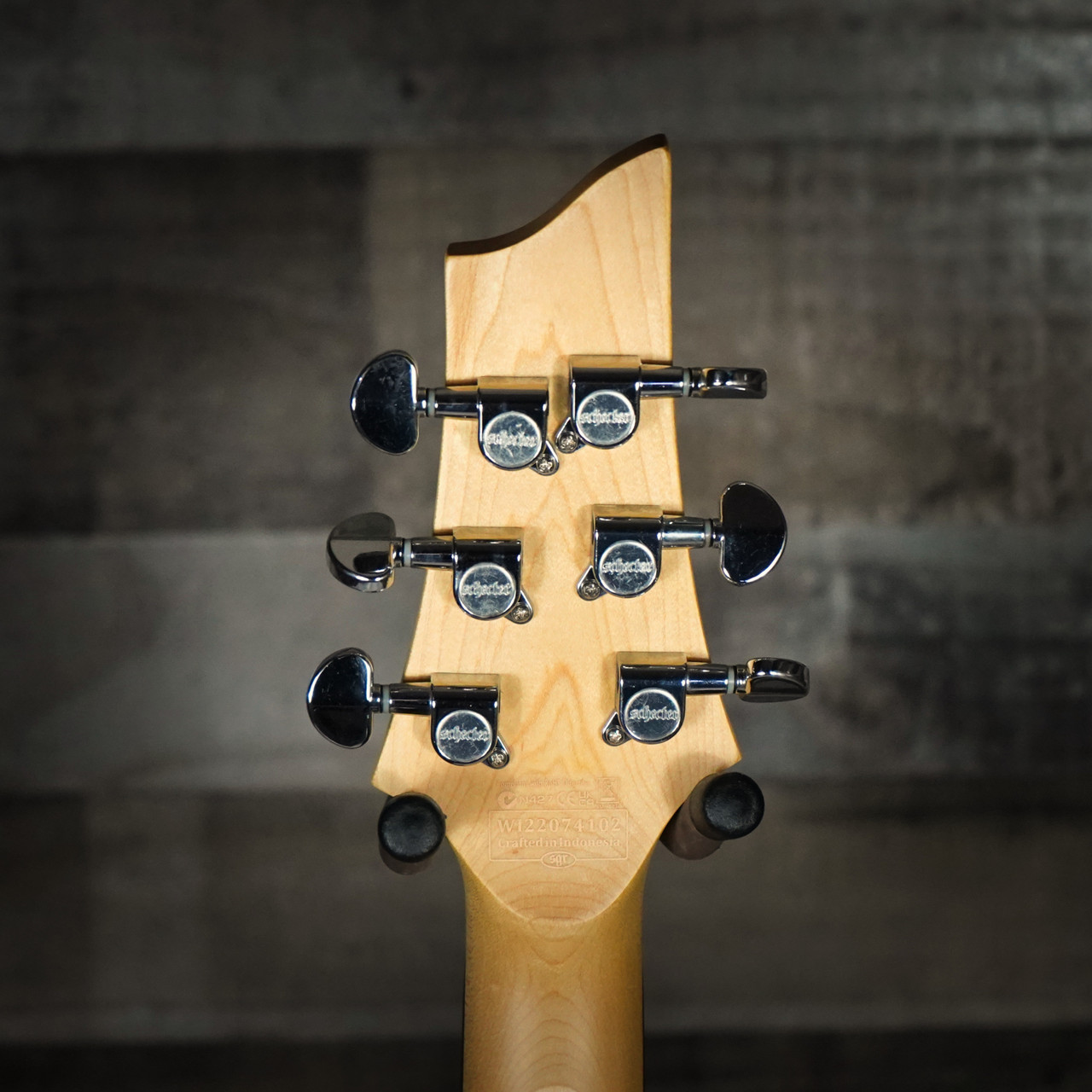 Schecter C-6 FR Deluxe LH Electric Guitar - Satin Black Left