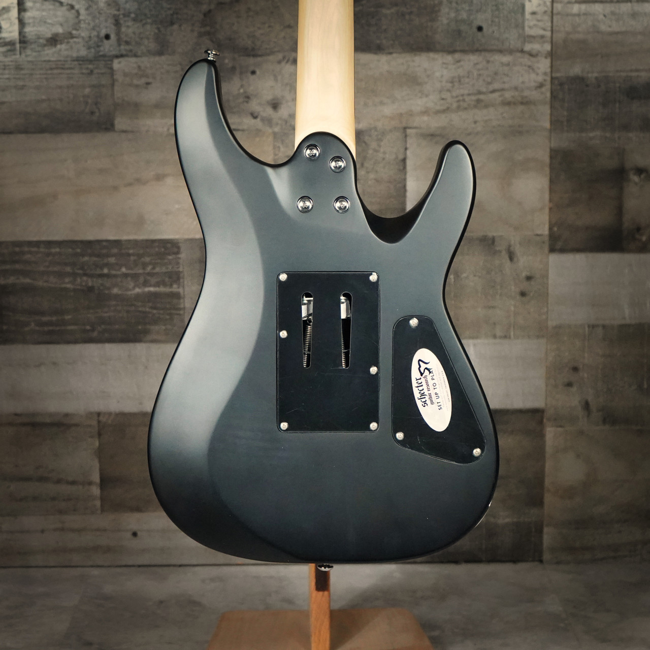 Schecter C-6 FR Deluxe LH Electric Guitar - Satin Black Left