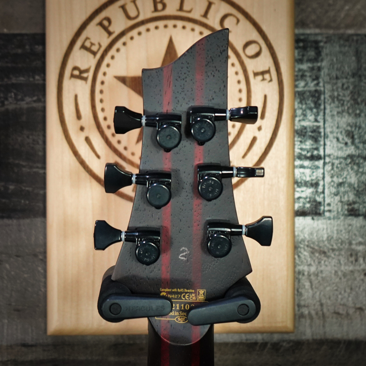 Schecter John Browne Tao-6 Electric Guitar in Satin Trans Purple finish - B-Stock 6-string signature model with multi-scale design, custom pickups, and sleek modern hardware