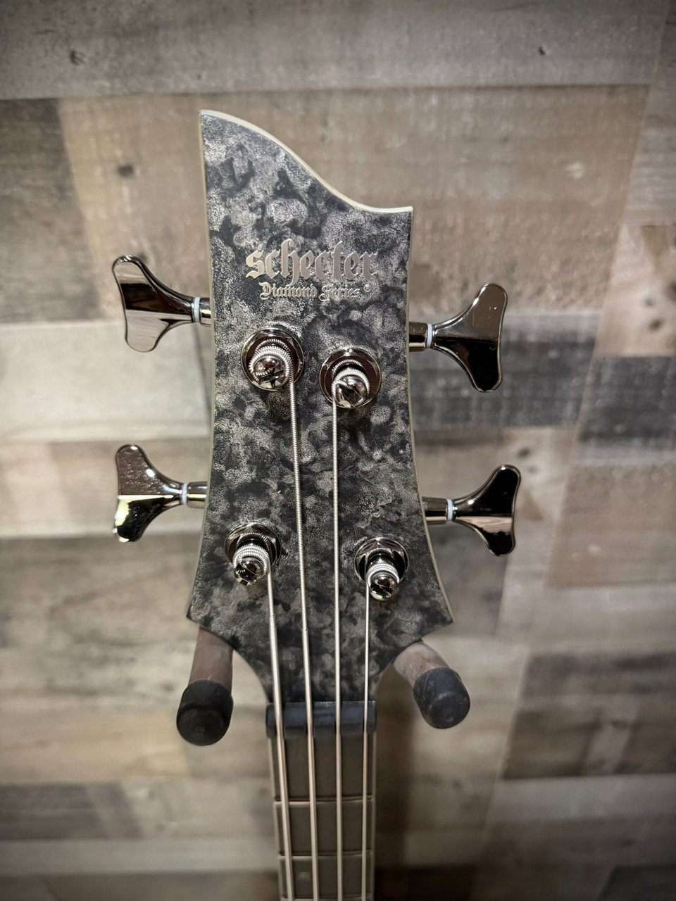 Schecter MVP C-4 Black Reign Electric Bass Guitar B-Stock-1 (913)