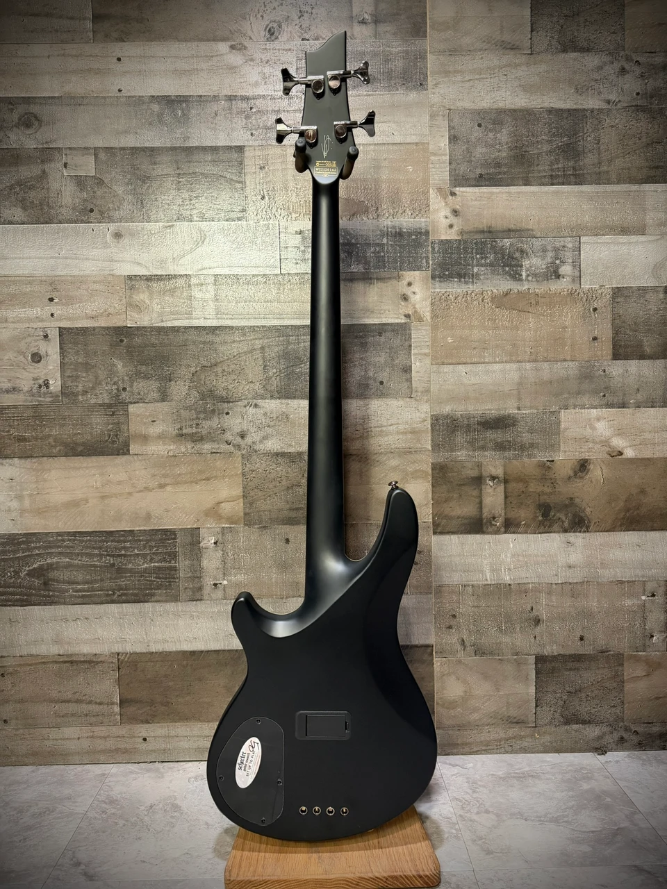 Schecter MVP C-4 Electric Bass Guitar - Black Reign - B-Stock-1 (913) | Musician Madness