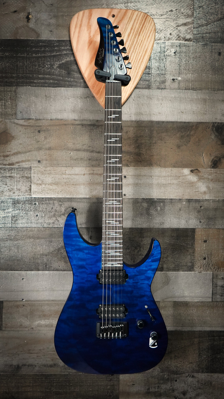 Schecter Reaper-6 Elite Electric Guitar - Deep Ocean Blue B-Stock