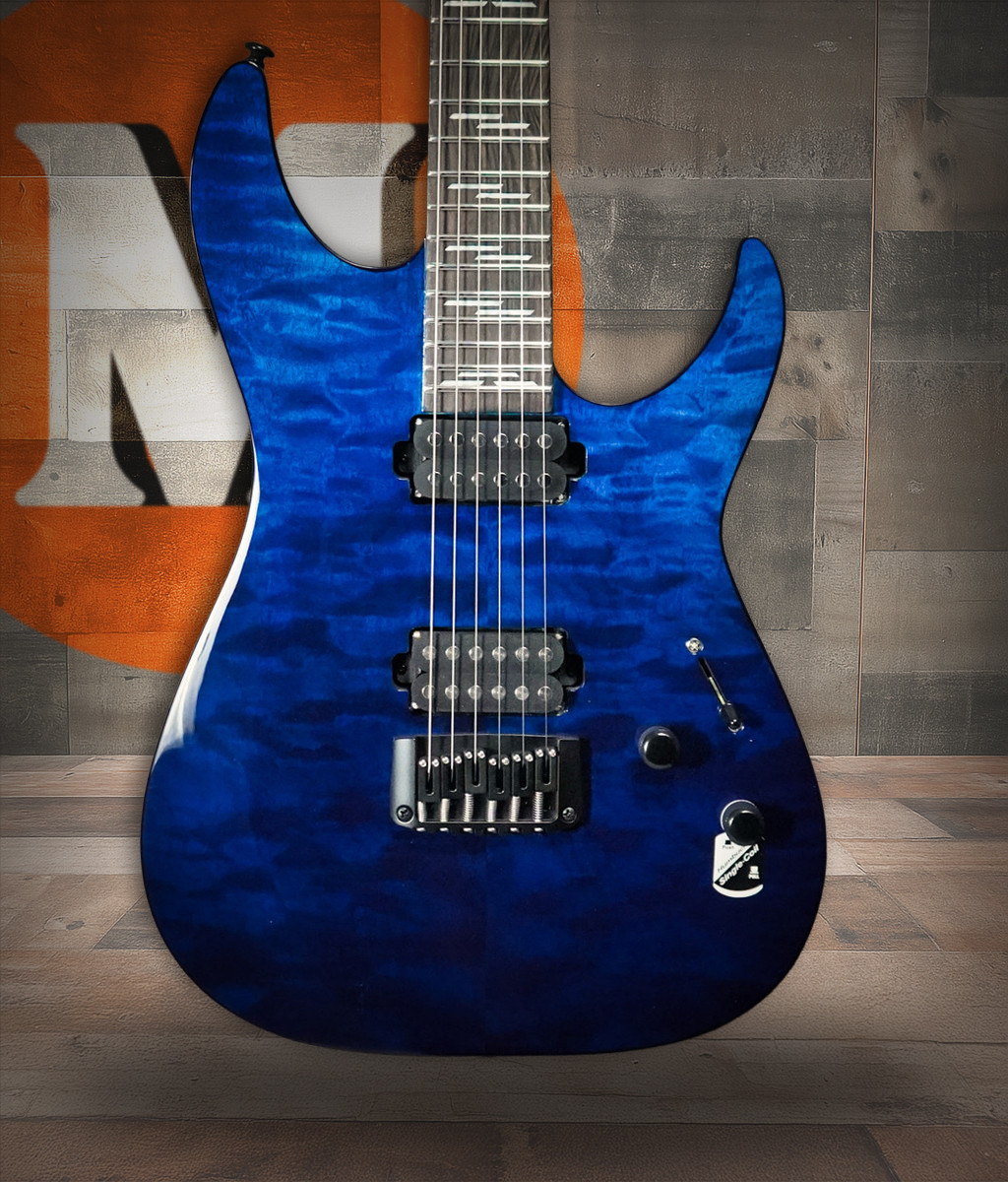 Schecter Reaper-6 Elite Electric Guitar - Deep Ocean Blue B-Stock