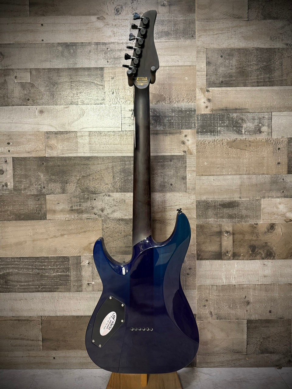 Schecter Reaper-6 Elite Electric Guitar - Deep Ocean Blue B-Stock (2186)