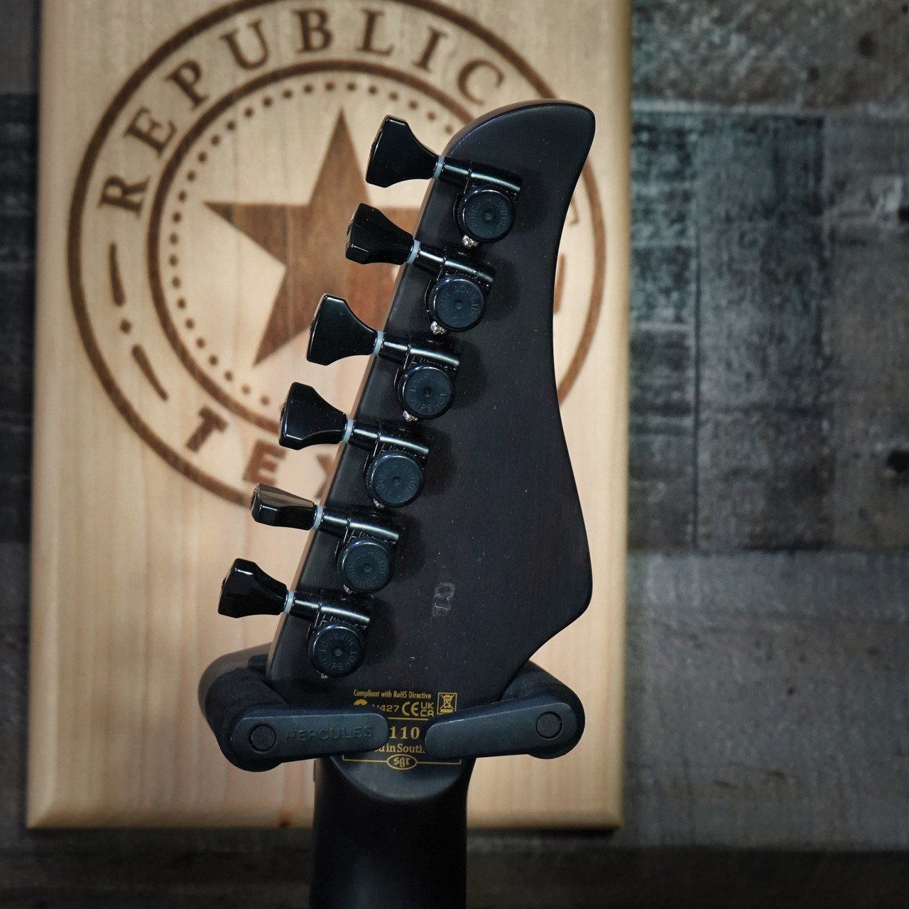 Schecter Reaper-6 Elite Electric Guitar in Bloodburst finish - B-Stock model featuring flamed maple top, black hardware, and sleek double-cutaway body