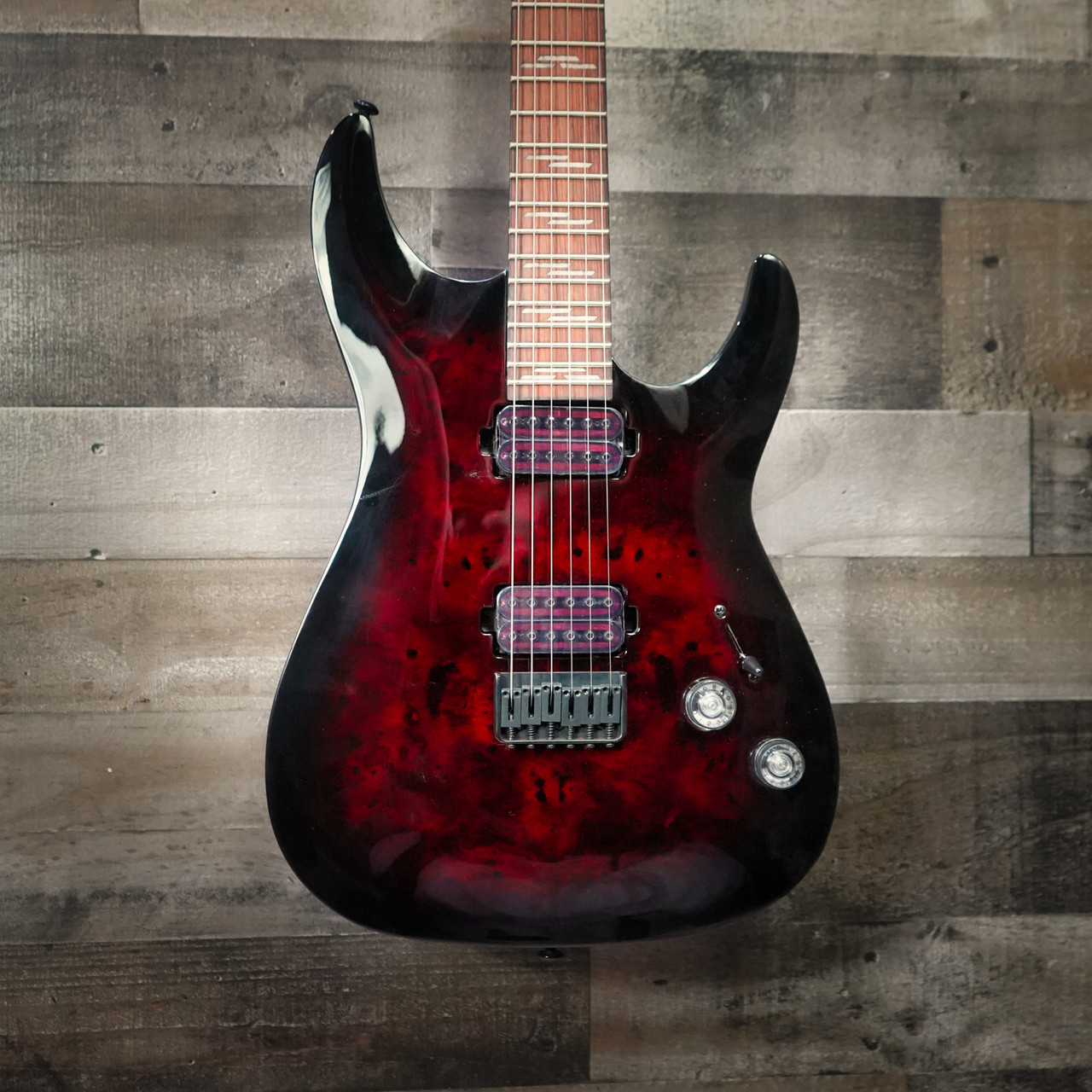 Schecter Omen Elite-6 Black Cherry Burst Electric Guitar B-Stock