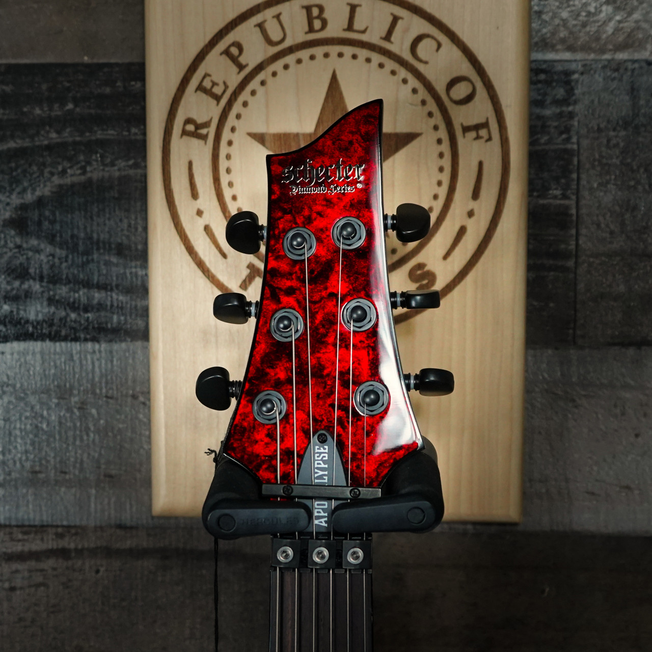 Schecter V-1 FR Apocalypse Red Reign Electric Guitar B-Stock
