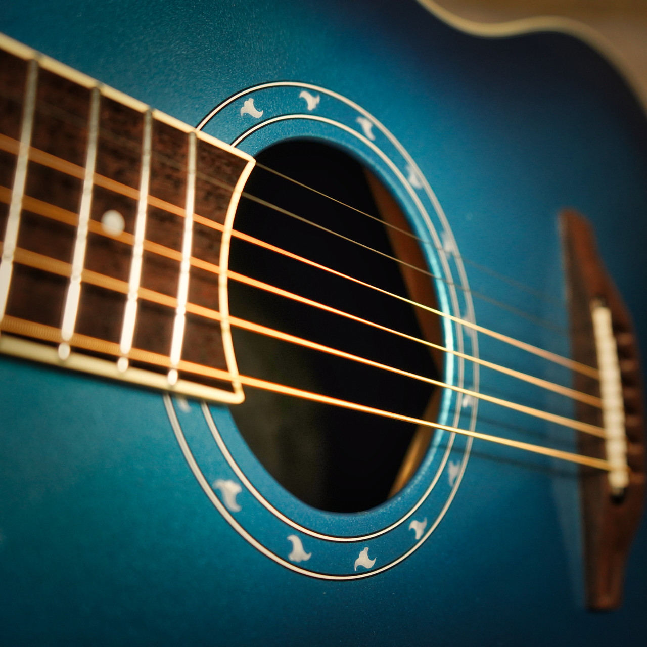 Ovation E-Acoustic Guitar Pro Series Ultra Mid-Depth Non-Cutaway Dusk Till Dawn | Musician Madness