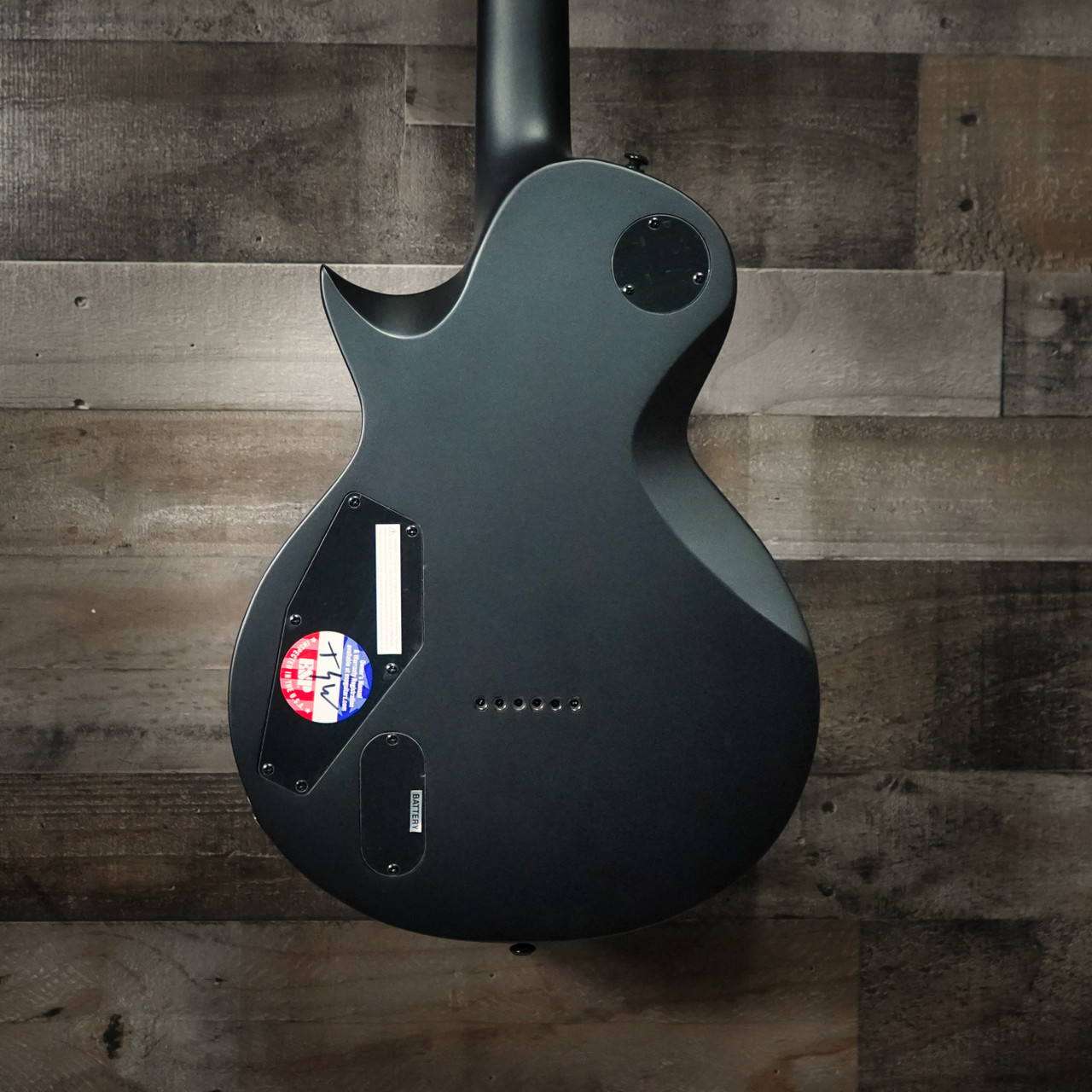 ESP LTD EC-1000 Baritone Electric Guitar - Charcoal Metallic Satin (LEC1000BCHMS) | Musician Madness