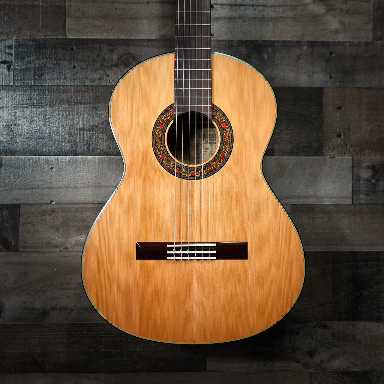 B-Stock Alvarez Yairi CY75 Standard Series Classical Acoustic Guitar - Natural