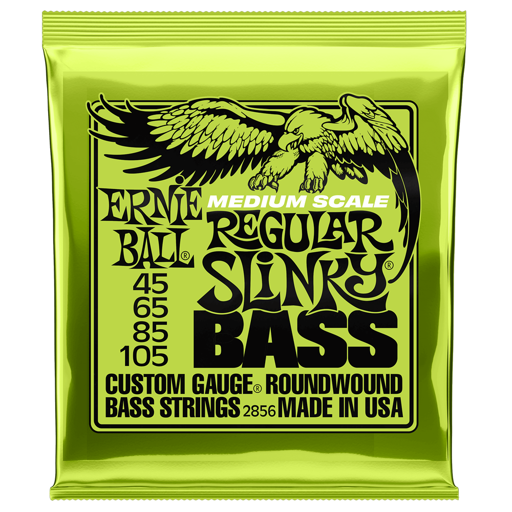 Ernie Ball 2832 Regular Slinky Nickel Wound Electric Bass Guitar Strings - .050-.105 | Musician Madness
