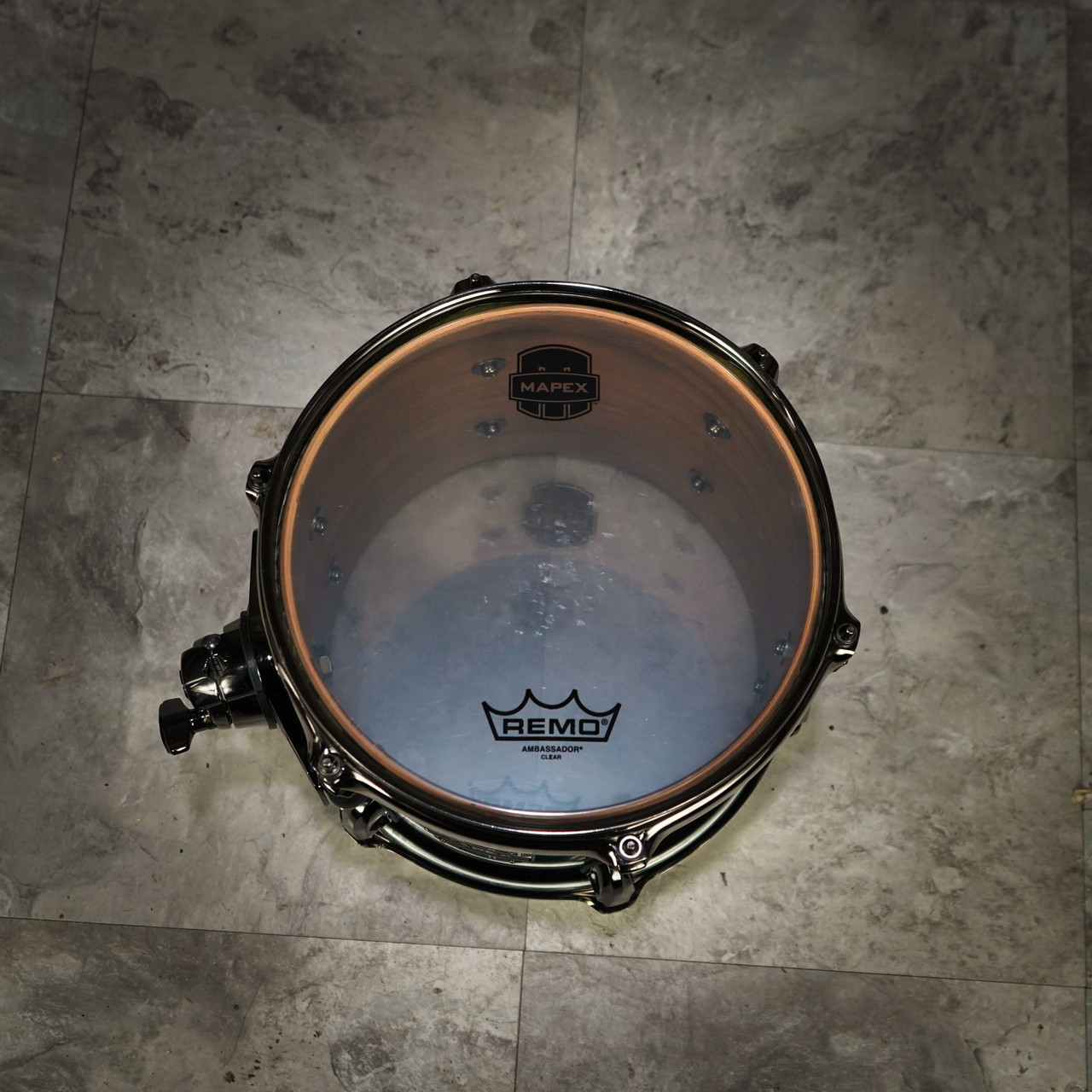 Mapex Saturn V 12  In. x8 In. Rack Tom - Deep Water Maple Burl (Open Box) (SVT1208BMSL) | Musician Madness