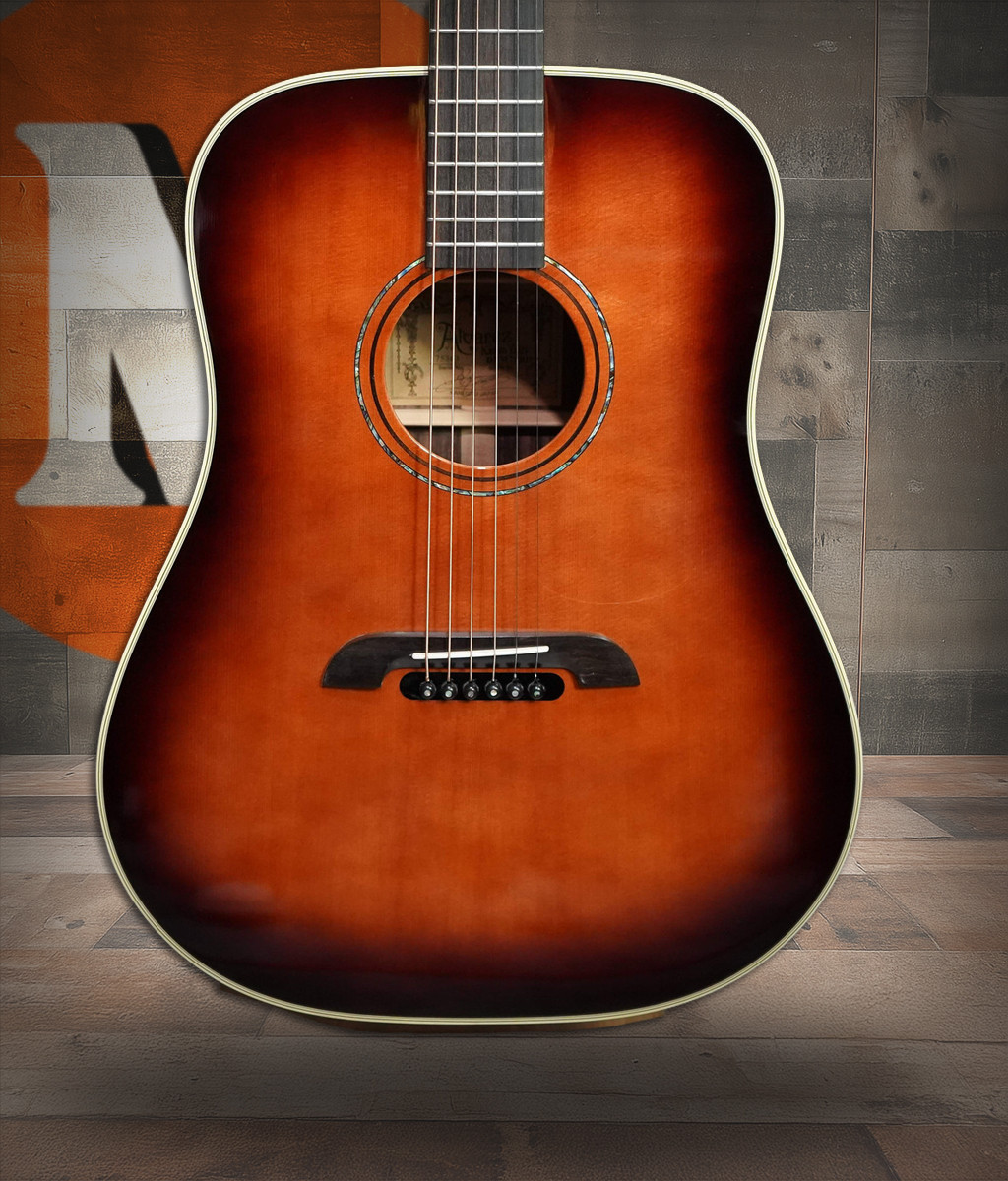 Alvarez Yairi DYM70 Brad Davis Signature Acoustic Guitar - Coffeeburst (DYM70) | Musician Madness